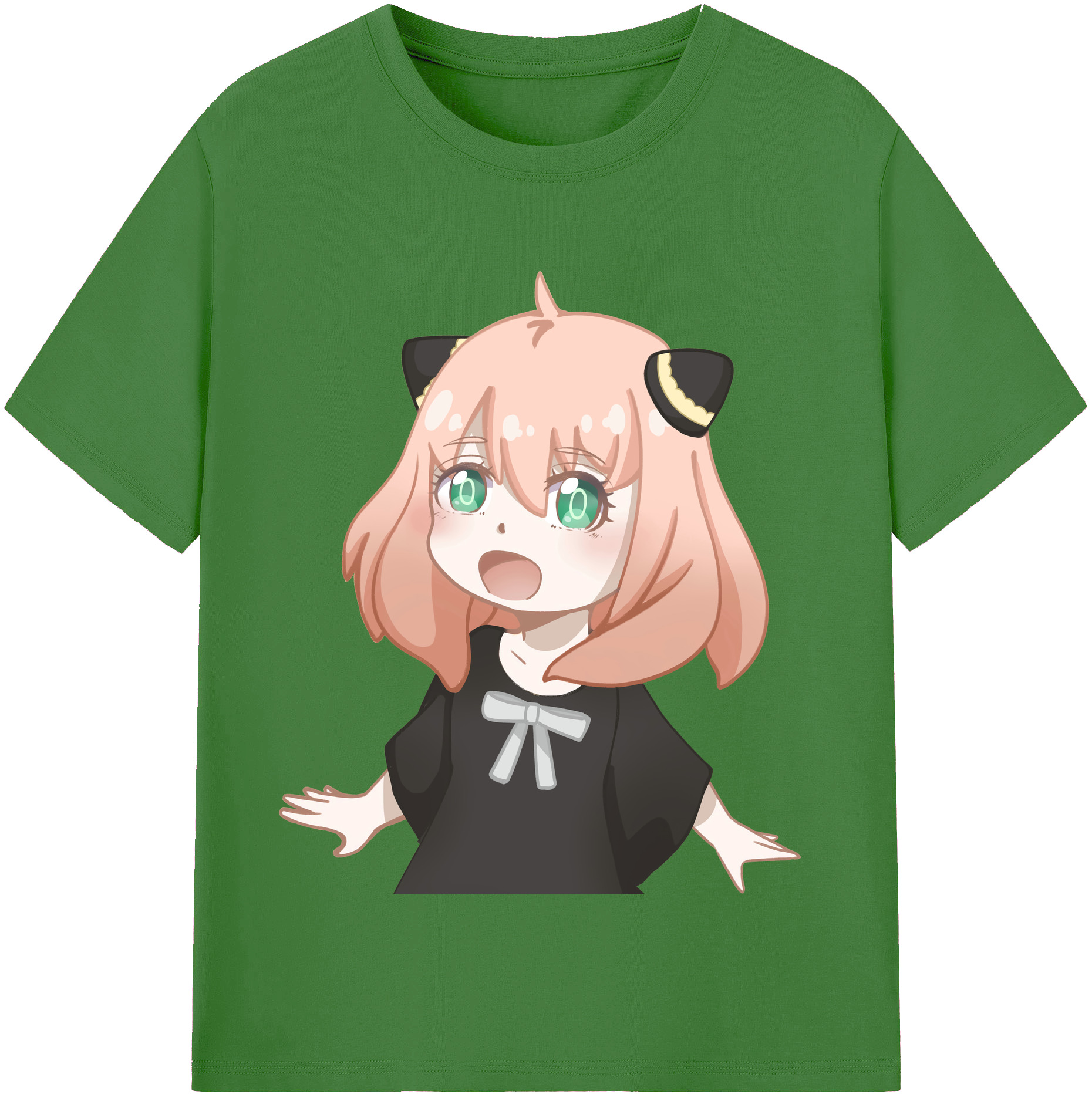 （画像用） SPY×FAMILY间谍家家酒 レディースカジュアルプリントTシャツ（綿100％）
